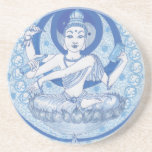 Brew azul del Bodhisattva Posavasos Para Bebidas