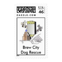 Brew City Dog Rescue Stamps stamps