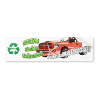 Brew Solar Ethanol Sticker bumpersticker