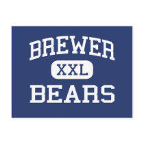 Brewer - Bears - High - White Settlement Texas postcards