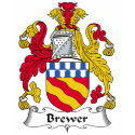 Brewer Family Crest t-shirts by coatsofarms Brewer Family Crest t-shirts