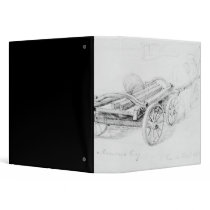 Brewer's Dray in Francis Street, 1833 3 Ring Binders