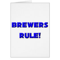 Brewers Rule! cards