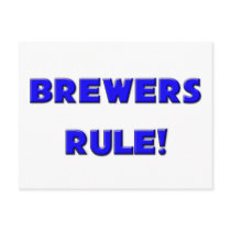 Brewers Rule! postcards