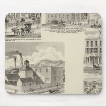 Brewery of Paul Reising, New Albany Mousepad