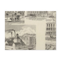 Brewery of Paul Reising, New Albany Post Card