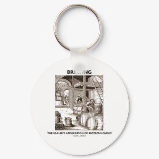Brewing The Earliest Application Of Biotechnology keychain