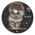 Bri-skull stickers sticker