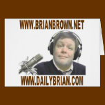 Brian Brown's Website Promotion Cards