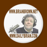 Brian Brown's Website Promotion Fridge Magnets