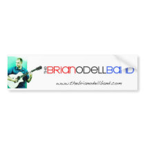 Brian Odell Band - Full Color Bumper Sticker bumper stickers