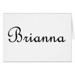 Brianna Cards