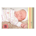 Brianna May Birth Print