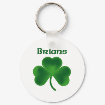 Brians Shamrock keychains by NameGame Brians Shamrock keychains