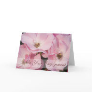 Briar Rose %u2022 Engagement Congratulation Card card