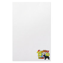 Briard Agility Custom Stationery