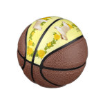 Briard and Yellow Roses (mini) Basketball