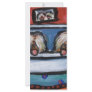 Briard bathtime rack card template