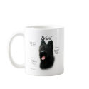 Briard (black) History Design mugs