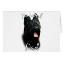 Briard Dad 2 cards