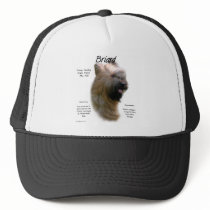 Briard (tawny) History Design Mesh Hat