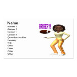 Bribery Business Card Template