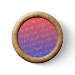 Brick (3d effect frame border) Template Pinback Buttons