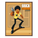 Brick Johnson. Private Dick! posters by paperdragon Brick Johnson. Private Dick! posters