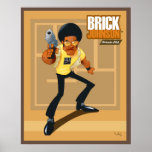 Brick Johnson. Private Dick! Print