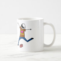 Brick Jumping mugs