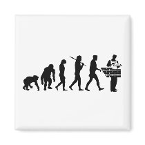 Brick layer Mason Brickies gifts magnets