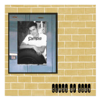 Brick & Locker photo graduation autograph poster posters