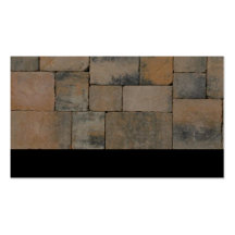 Brick Pavers Business Card Templates