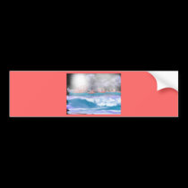 brick seascape-1 bumper stickers