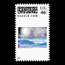 brick seascape-1 stamps
