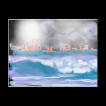 brick seascape-1 postcards