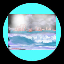 brick seascape-1 stickers