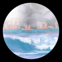 brick seascape-1 stickers