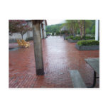 Brick walkway postcards