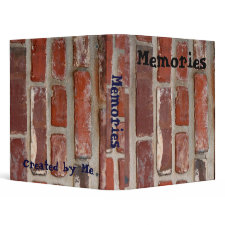 Brick wall brick texture customize the words binder