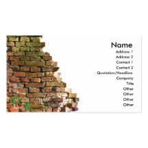 Brick Wall Business Cards