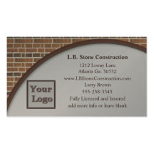 Brick Wall Collection Business Card
