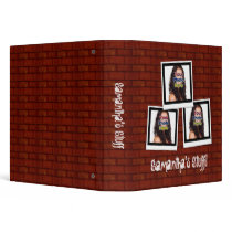 Brick Wall Custom Photo Snapshot Binder