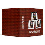 Brick Wall Custom Photo Snapshot Binder