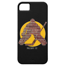 Brick Wall Goalie iPhone 5 case