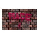 Brick wall peace posters by Dearrell Brick wall peace posters