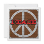 Brick Wall Peace T-shirts and Gifts Invites