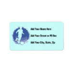 Brick Wall Soccer T-shirts and Gifts Personalized Address Label