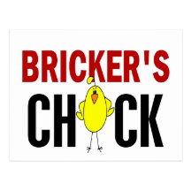 BRICKER’S CHICK POST CARDS