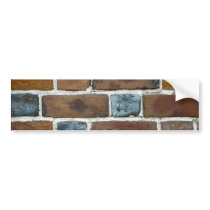 BRICKS WALL BUMPER STICKER